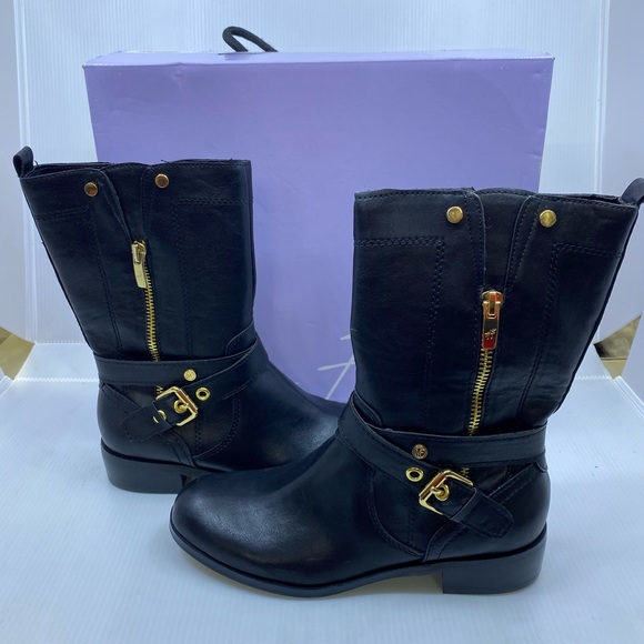 BNIB Marc Fisher Dolca Moto Boots - Picture 1 of 6